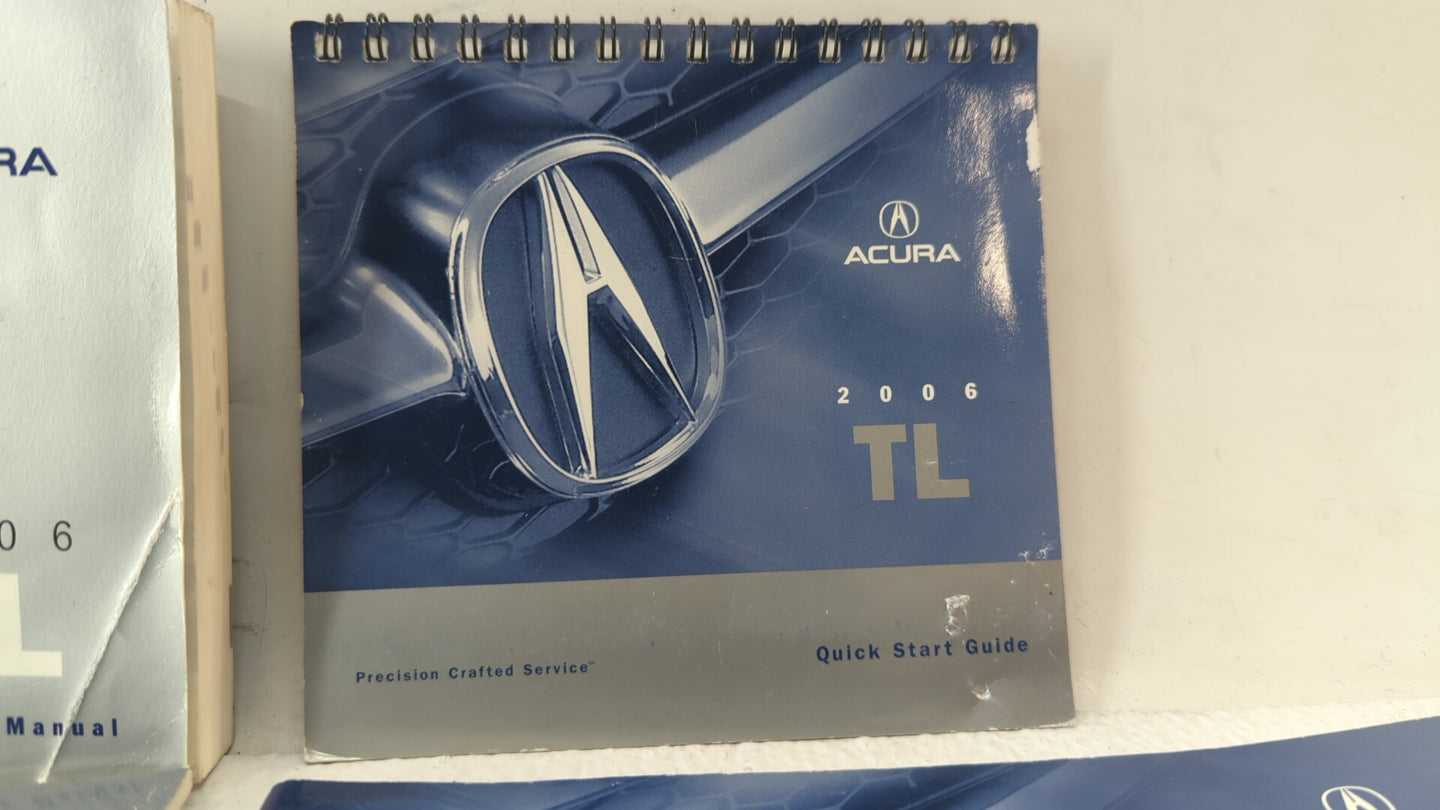 2006 Acura Tl Owners Manual Book Guide OEM Used Auto Parts - Oemusedautoparts1.com