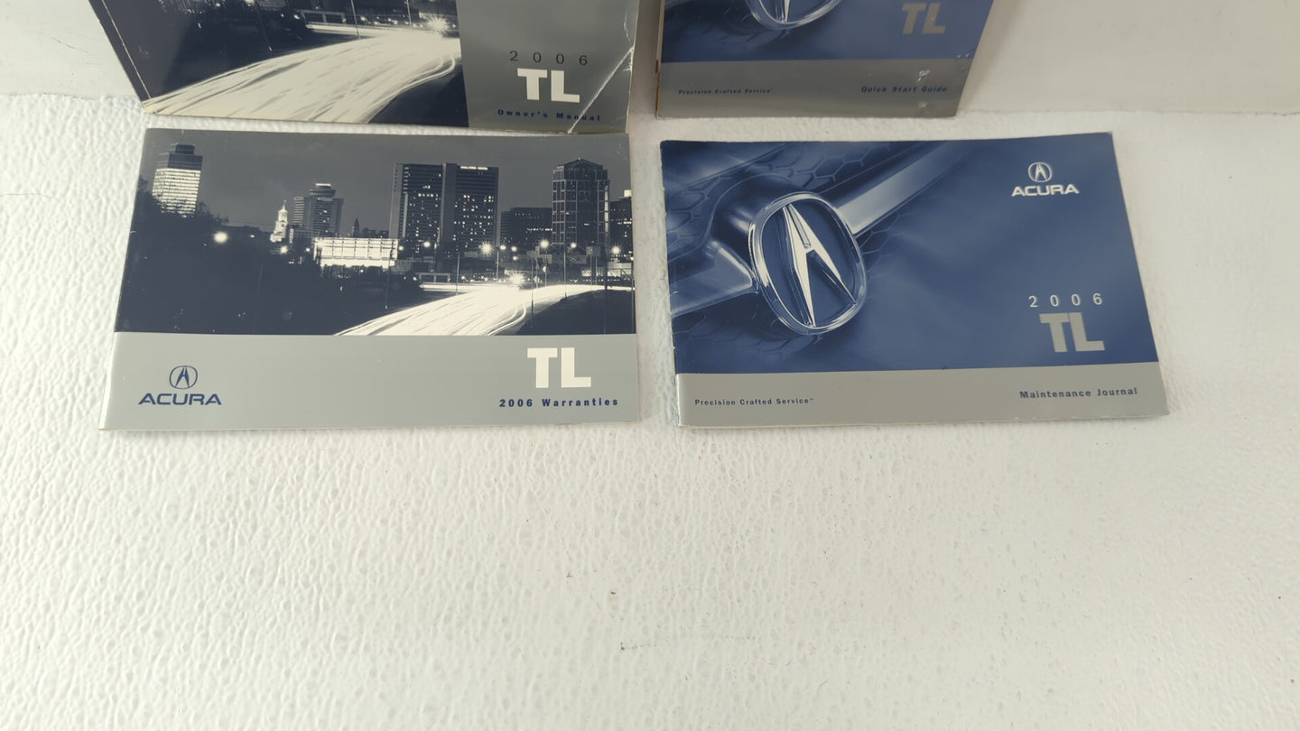 2006 Acura Tl Owners Manual Book Guide OEM Used Auto Parts - Oemusedautoparts1.com