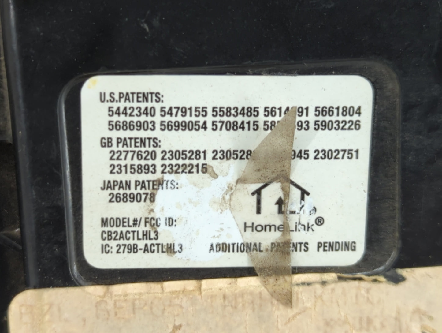 2005-2006 Acura Tl Overhead Roof Console Interior Dome Light - Oemusedautoparts1.com