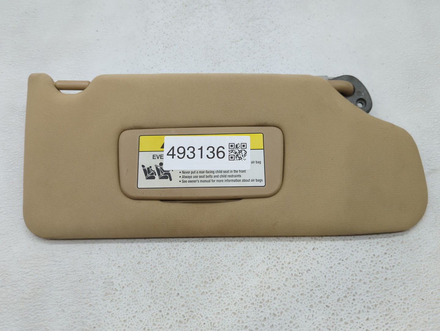 2004-2008 Acura Tl Sun Visor Shade Replacement Passenger Right Mirror Fits Fits 2004 2005 2006 2007 2008 OEM Used Auto Parts