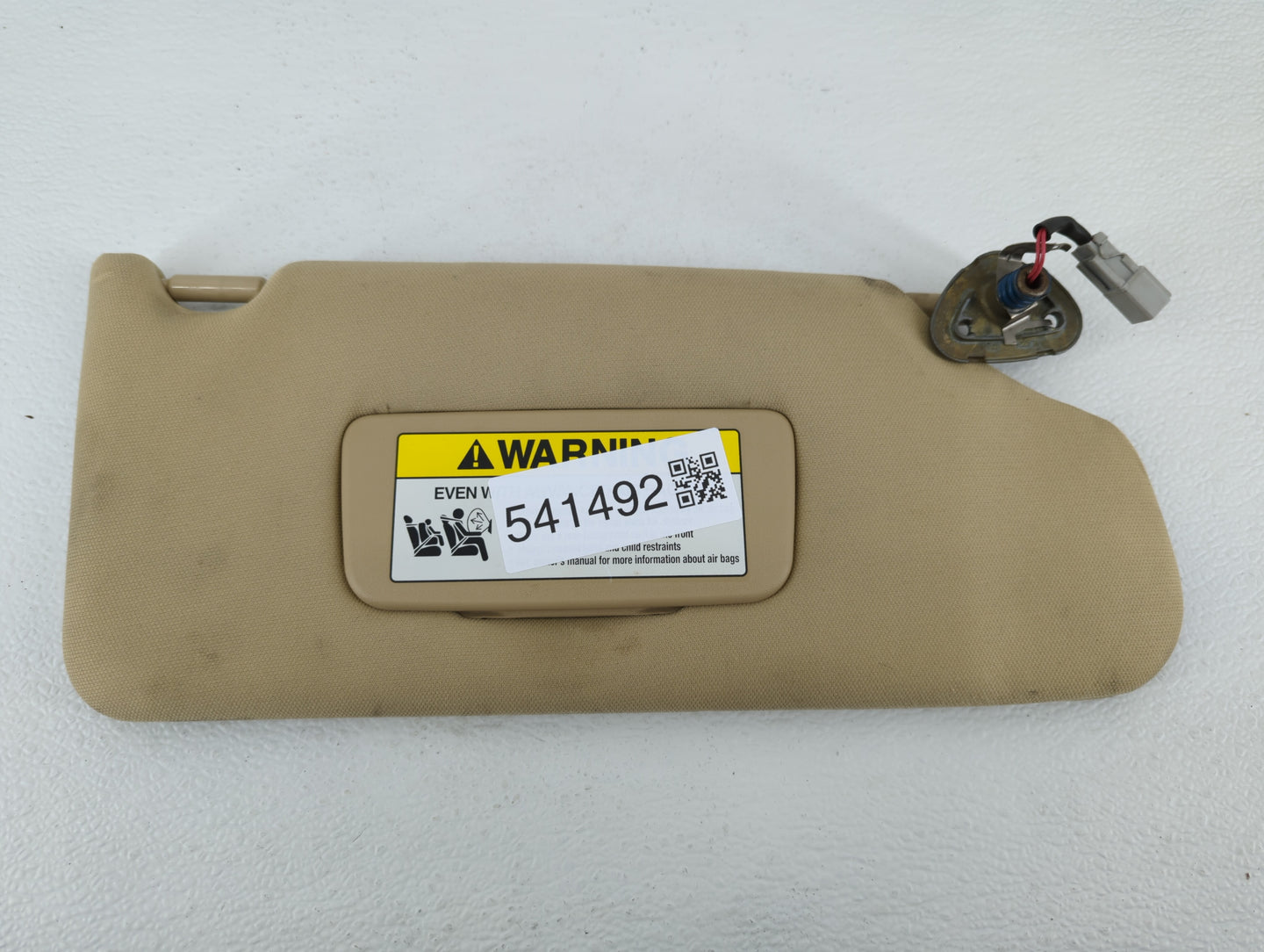 2004-2008 Acura Tl Sun Visor Shade Replacement Passenger Right Mirror Fits Fits 2004 2005 2006 2007 2008 OEM Used Auto Parts