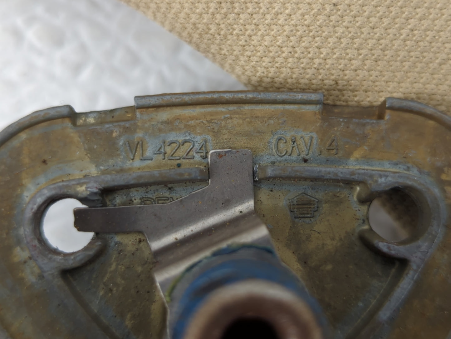 2004-2008 Acura Tl Sun Visor Shade Replacement Passenger Right Mirror Fits Fits 2004 2005 2006 2007 2008 OEM Used Auto Parts