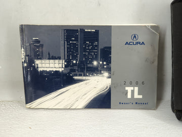 2006 Acura Tl Owners Manual Book Guide P/N:00X31-SEP-6203 OEM Used Auto Parts