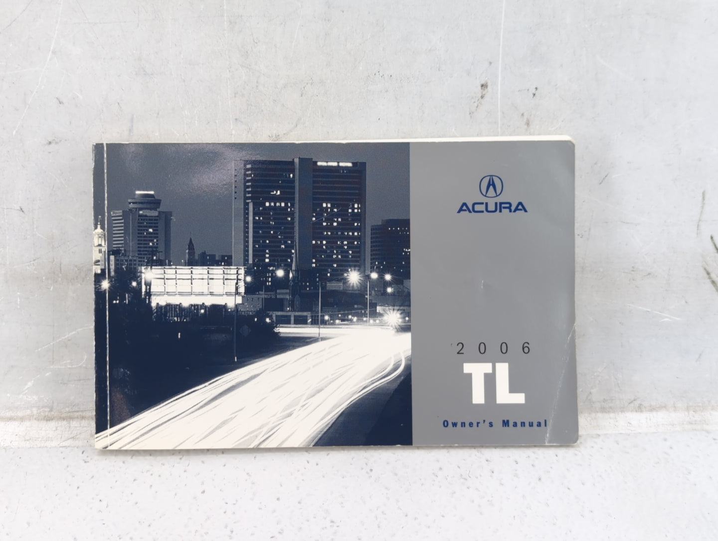 2006 Acura Tl Owners Manual Book Guide P/N:00X31-SEP-6200 OEM Used Auto Parts - Oemusedautoparts1.com