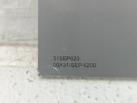 2006 Acura Tl Owners Manual Book Guide P/N:00X31-SEP-6200 OEM Used Auto Parts - Oemusedautoparts1.com