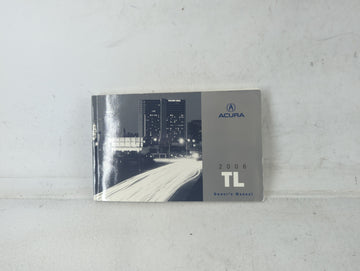 2006 Acura Tl Owners Manual Book Guide P/N:00X31-SEP-6201 OEM Used Auto Parts