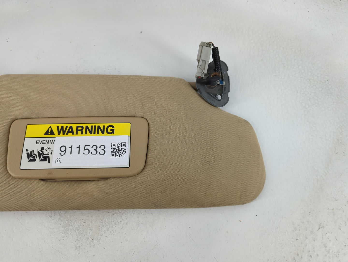 2004-2008 Acura Tl Sun Visor Shade Replacement Passenger Right Mirror Fits Fits 2004 2005 2006 2007 2008 OEM Used Auto Parts