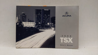 compare product 2006 Acura Tsx Owners Manual Book Guide P/N:00X31-SEA-6202 OEM Used Auto Parts