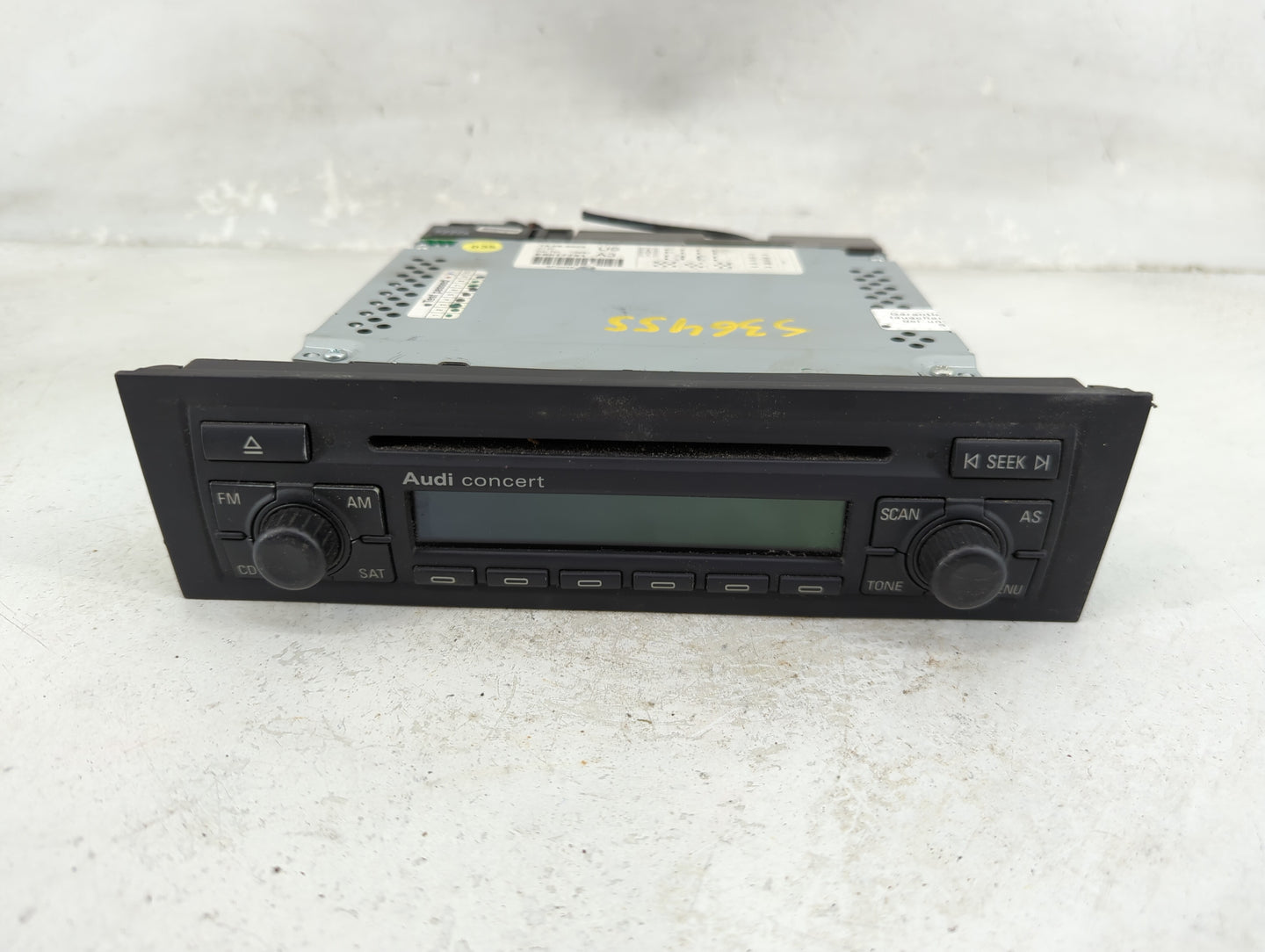 2006-2008 Audi A3 Radio AM FM Cd Player Receiver Replacement P/N:8P0035186 E6017751 Fits Fits 2006 2007 2008 OEM Used Auto P