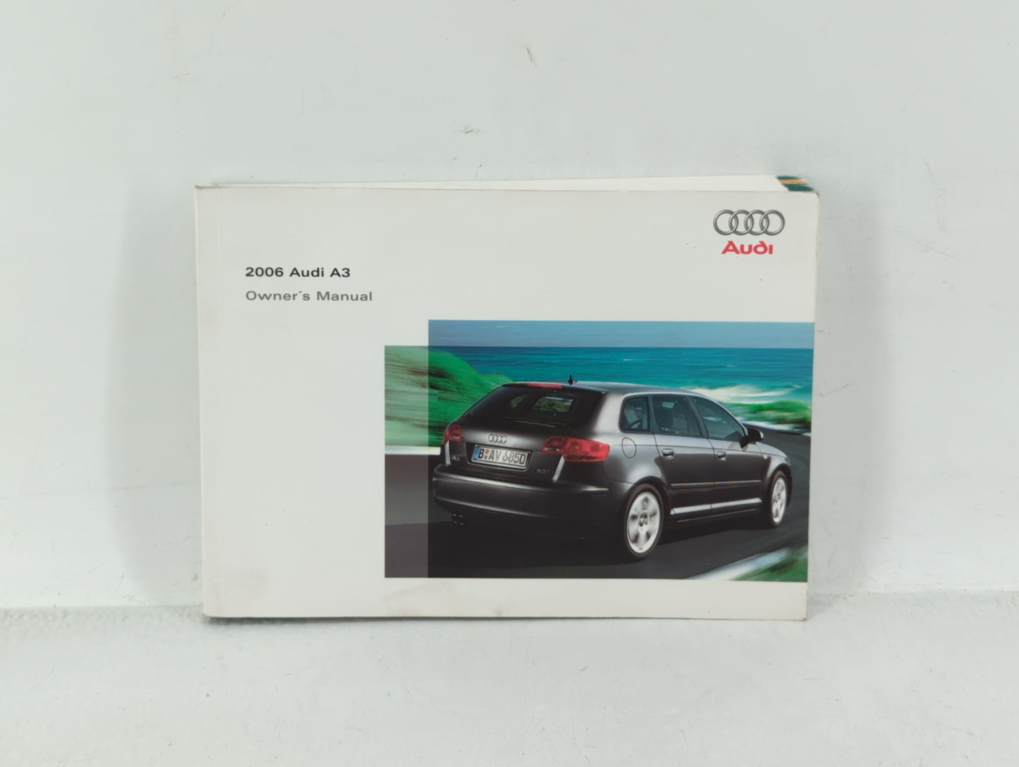 2006 Audi A3 Owners Manual Book Guide OEM Used Auto Parts - Oemusedautoparts1.com