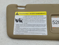 2006 Audi A3 Sun Visor Shade Replacement Passenger Right Mirror Fits OEM Used Auto Parts - Oemusedautoparts1.com