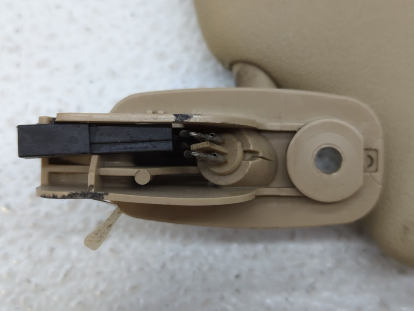 2006 Audi A3 Sun Visor Shade Replacement Passenger Right Mirror Fits OEM Used Auto Parts - Oemusedautoparts1.com