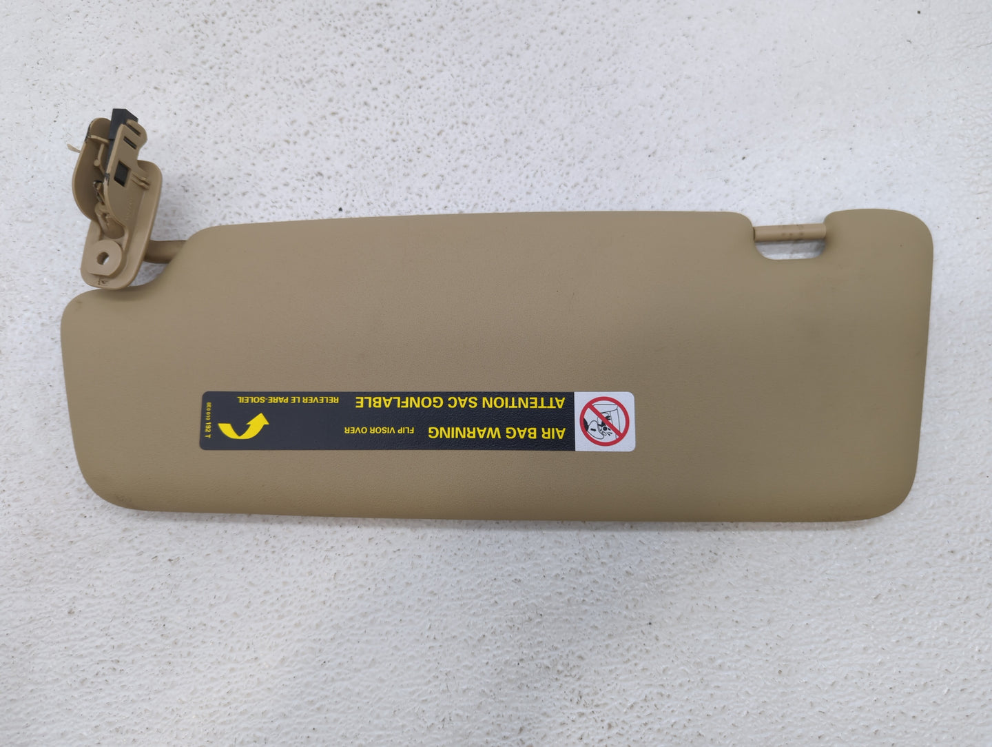 2006 Audi A3 Sun Visor Shade Replacement Passenger Right Mirror Fits OEM Used Auto Parts - Oemusedautoparts1.com