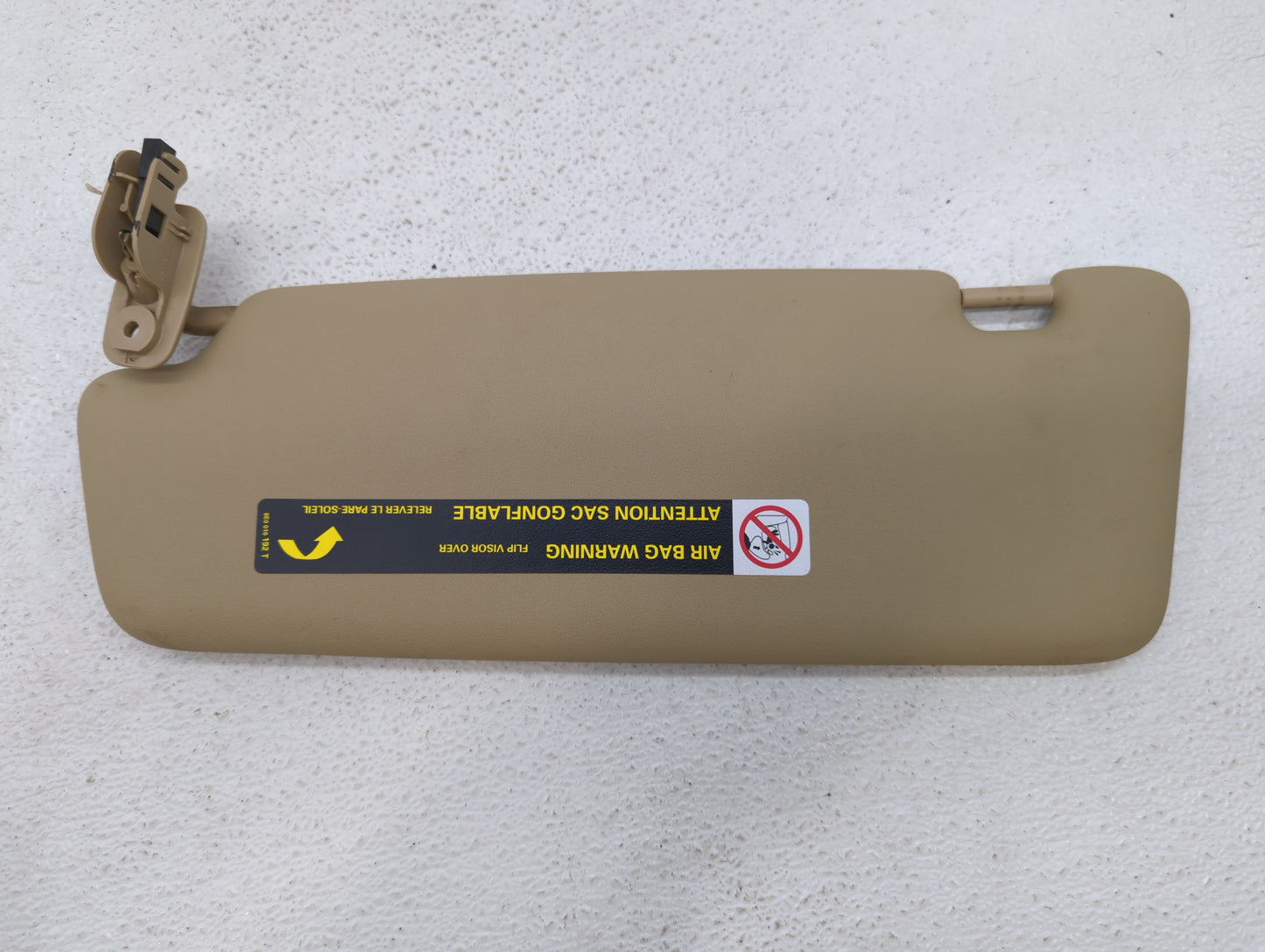 2006 Audi A3 Sun Visor Shade Replacement Passenger Right Mirror Fits OEM Used Auto Parts - Oemusedautoparts1.com