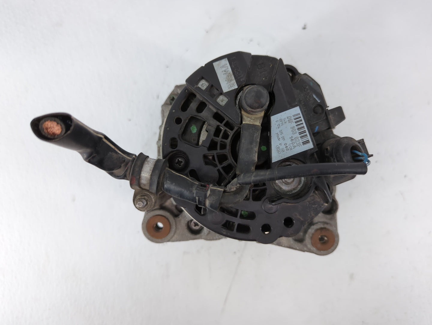 2006-2013 Audi A3 Alternator Replacement Generator Charging Assembly Engine OEM P/N:06F 903 023F Fits OEM Used Auto Parts - 