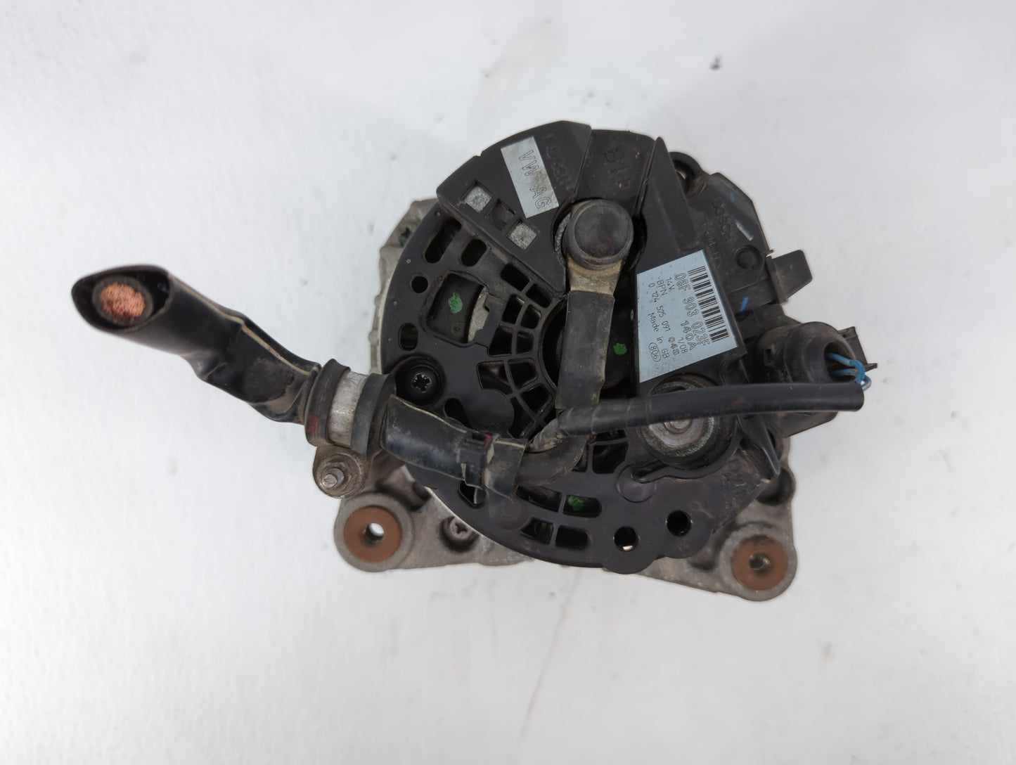 2006-2013 Audi A3 Alternator Replacement Generator Charging Assembly Engine OEM P/N:06F 903 023F Fits OEM Used Auto Parts - 