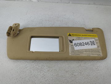 2006 Audi A3 Sun Visor Shade Replacement Passenger Right Mirror Fits OEM Used Auto Parts - Oemusedautoparts1.com