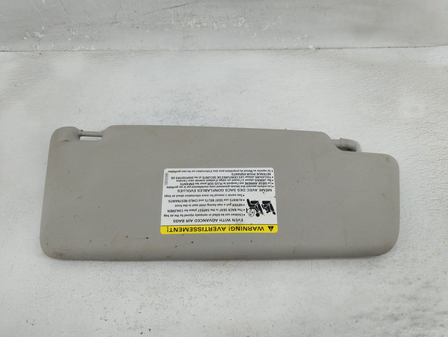 2002-2008 Audi A4 Sun Visor Shade Replacement Driver Left Mirror Fits Fits 2002 2003 2004 2005 2006 2007 2008 OEM Used Auto 