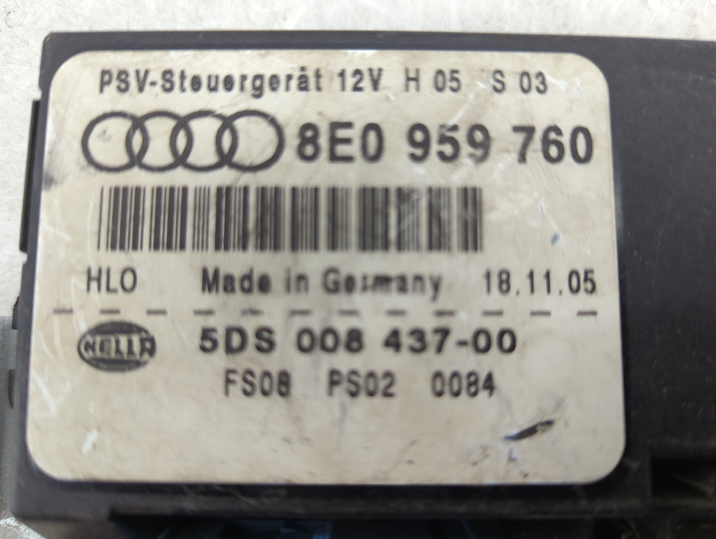 2002-2007 Audi A4 Memory Control Module - Oemusedautoparts1.com