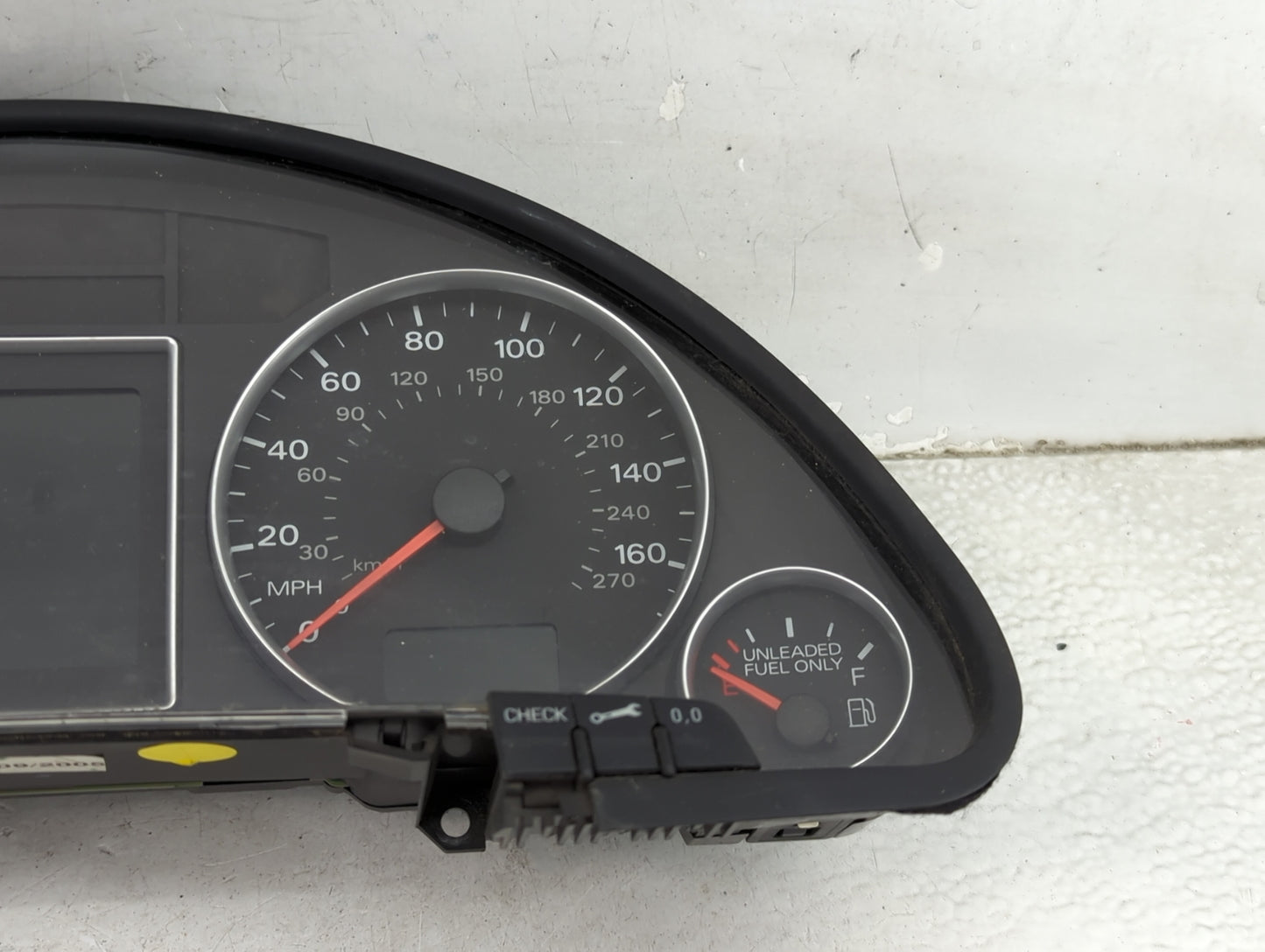 2006-2008 Audi A4 Instrument Cluster Speedometer Gauges P/N:6033ED0132 Miles:152K Fits Fits 2006 2007 2008 OEM Used Auto Par