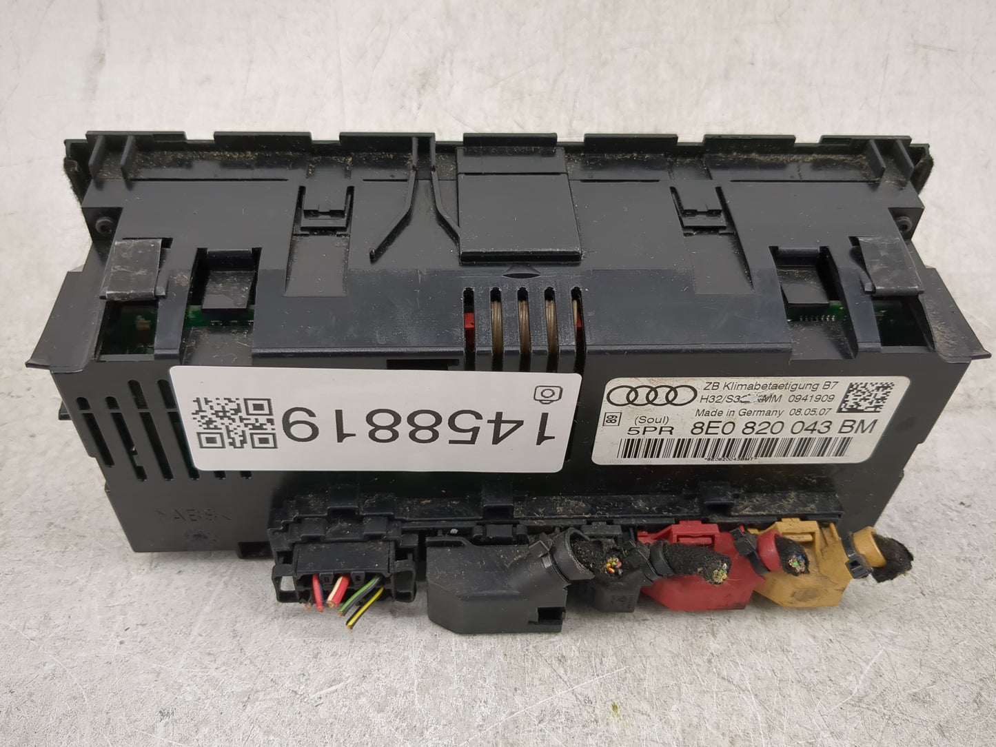 2005-2009 Audi A4 Climate Control Module Temperature AC/Heater Replacement P/N:8E0 820 043 BM Fits Fits 2005 2006 2007 2008 