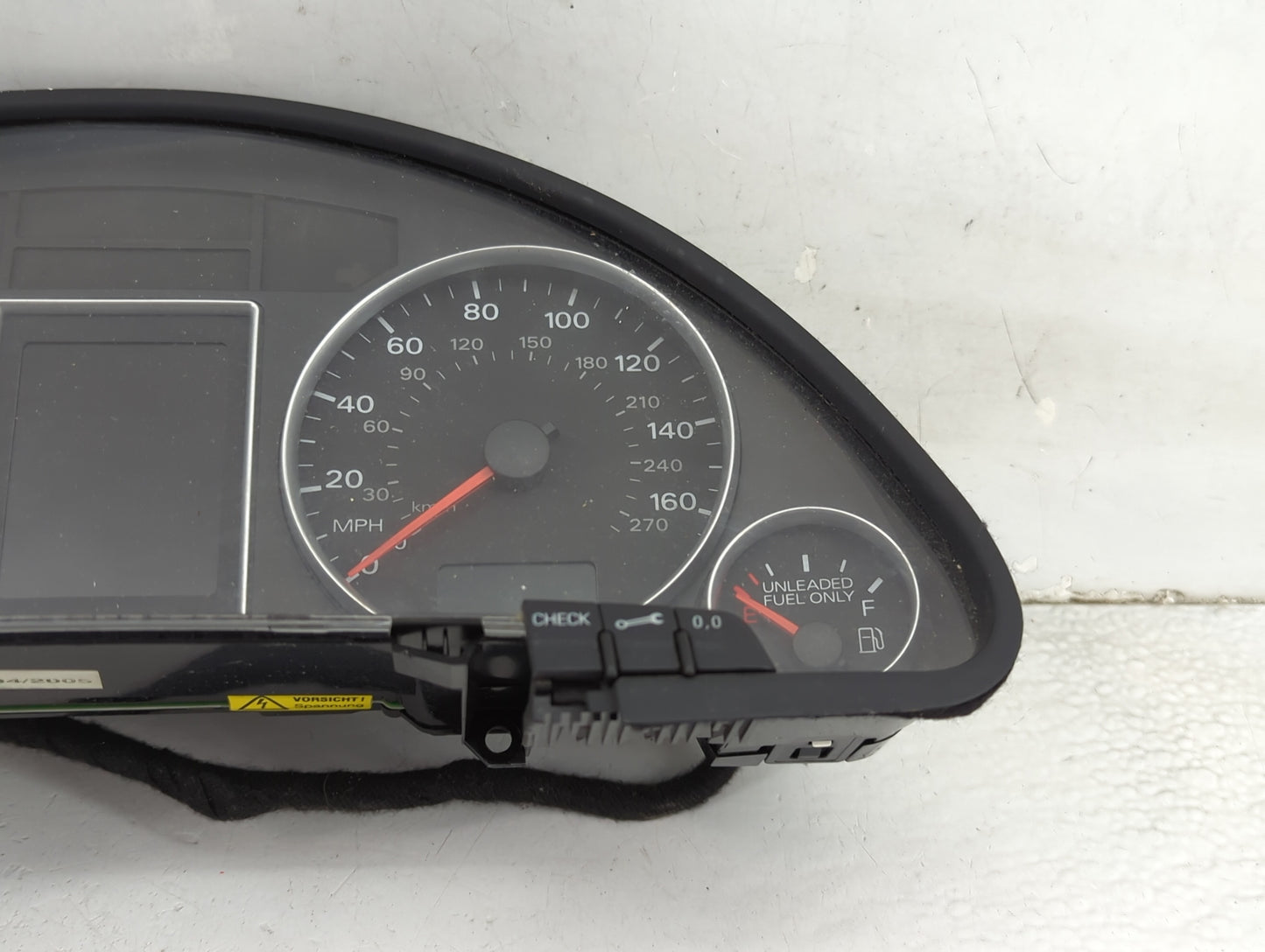 2006-2008 Audi A4 Instrument Cluster Speedometer Gauges P/N:8E0920982F 0263626214 Miles: Fits Fits 2006 2007 2008 OEM Used A