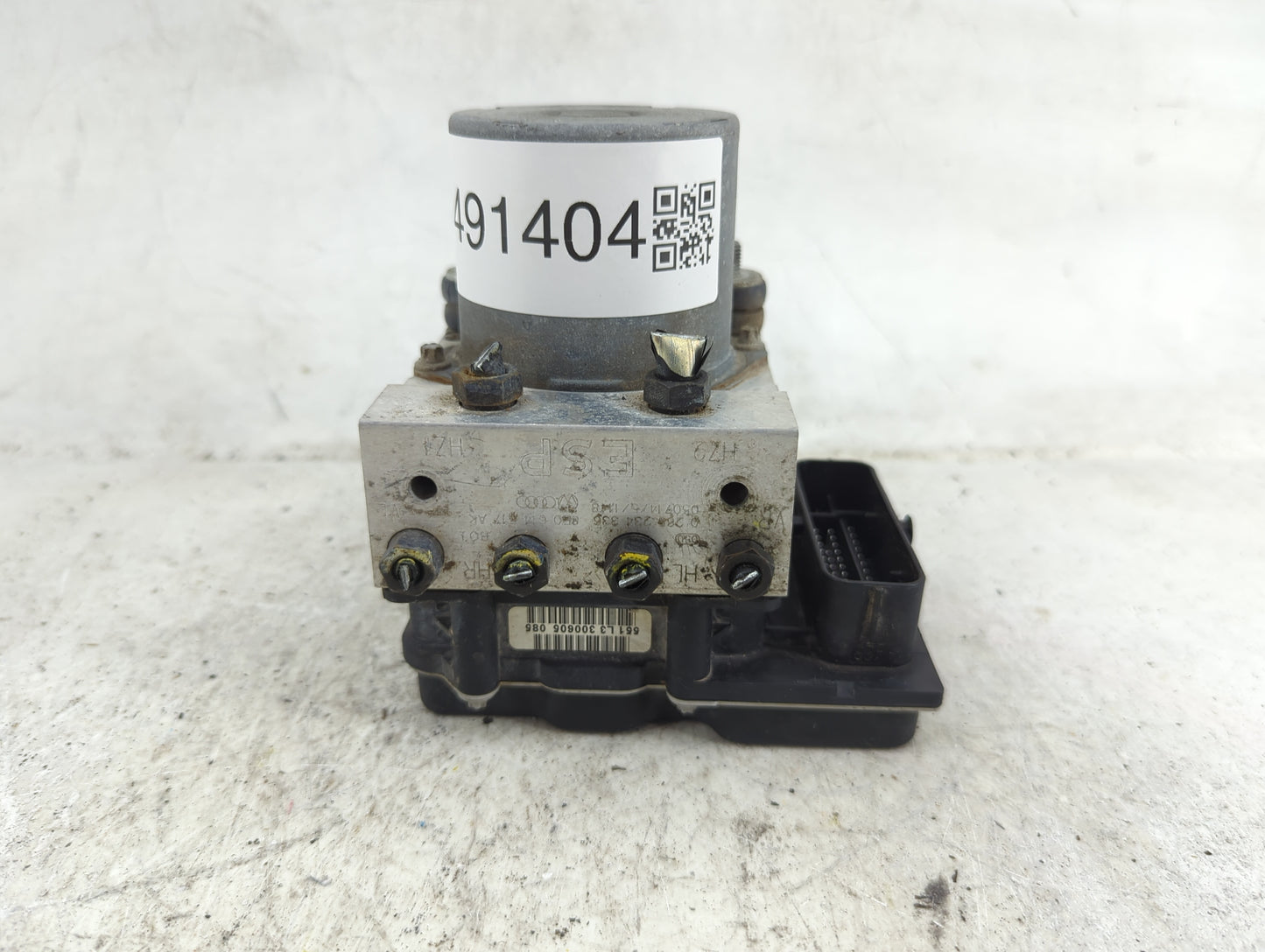 2006 Audi A4 ABS Pump Control Module Replacement P/N:8E0910517D012 8E0614517AK05 Fits OEM Used Auto Parts - Oemusedautoparts