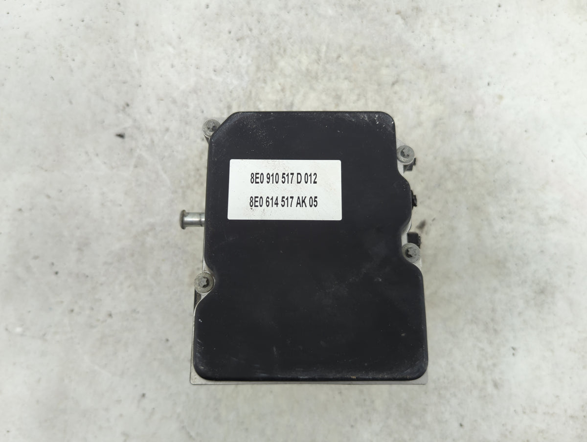 2006 Audi A4 Anti-Lock Brake ABS Pump Module Actuator OEM P/N:8E0910517D012 8E0614517AK05 Fits OEM Used Auto Parts - Oemused