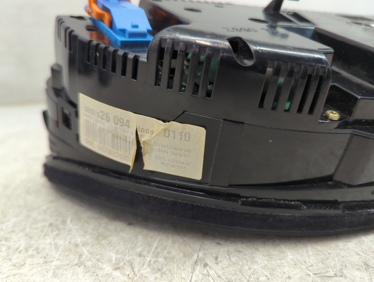 2006-2008 Audi A4 Instrument Cluster Speedometer Gauges P/N:8E0920950S 0263626094, 0433927600 Miles: Fits Fits 2006 2007 200