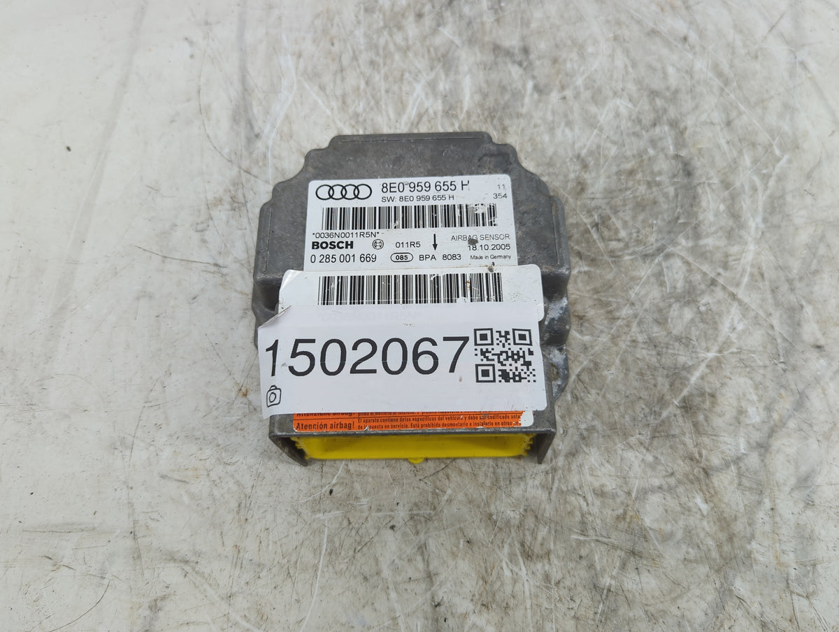 2005-2007 Audi A4 Safety Restraint Srs Airbag Control Module 1502067 - Oemusedautoparts1.com