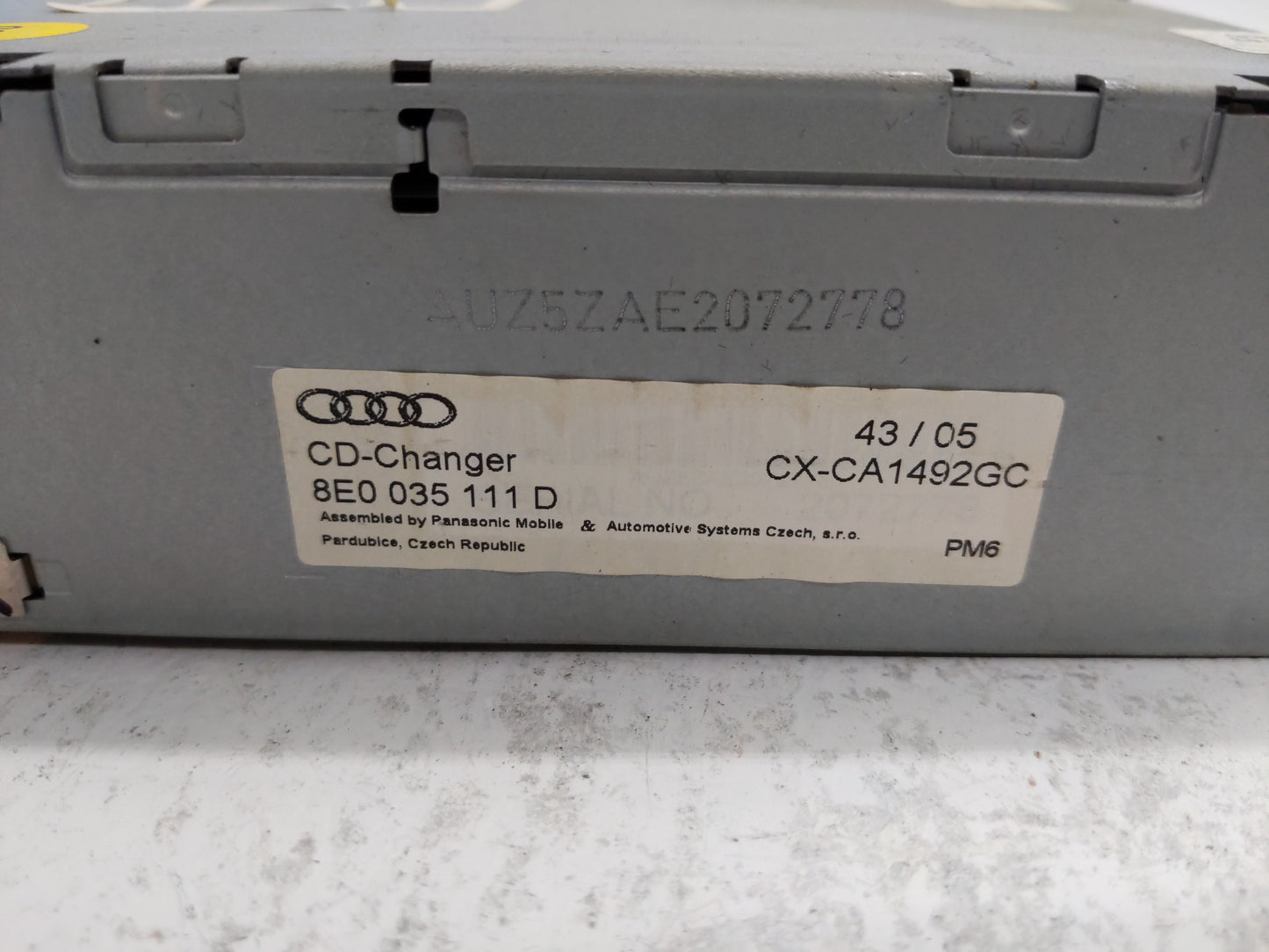 2002-2008 Audi A4 Am Fm Cd Player Radio Receiver - Oemusedautoparts1.com