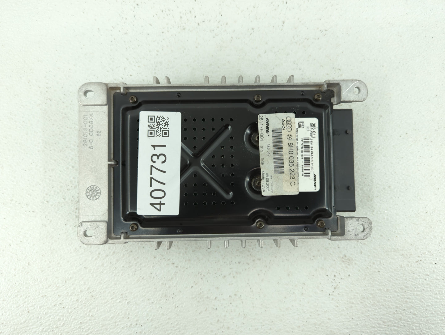 2006-2008 Audi A4 Am Fm Cd Player Radio Receiver - Oemusedautoparts1.com