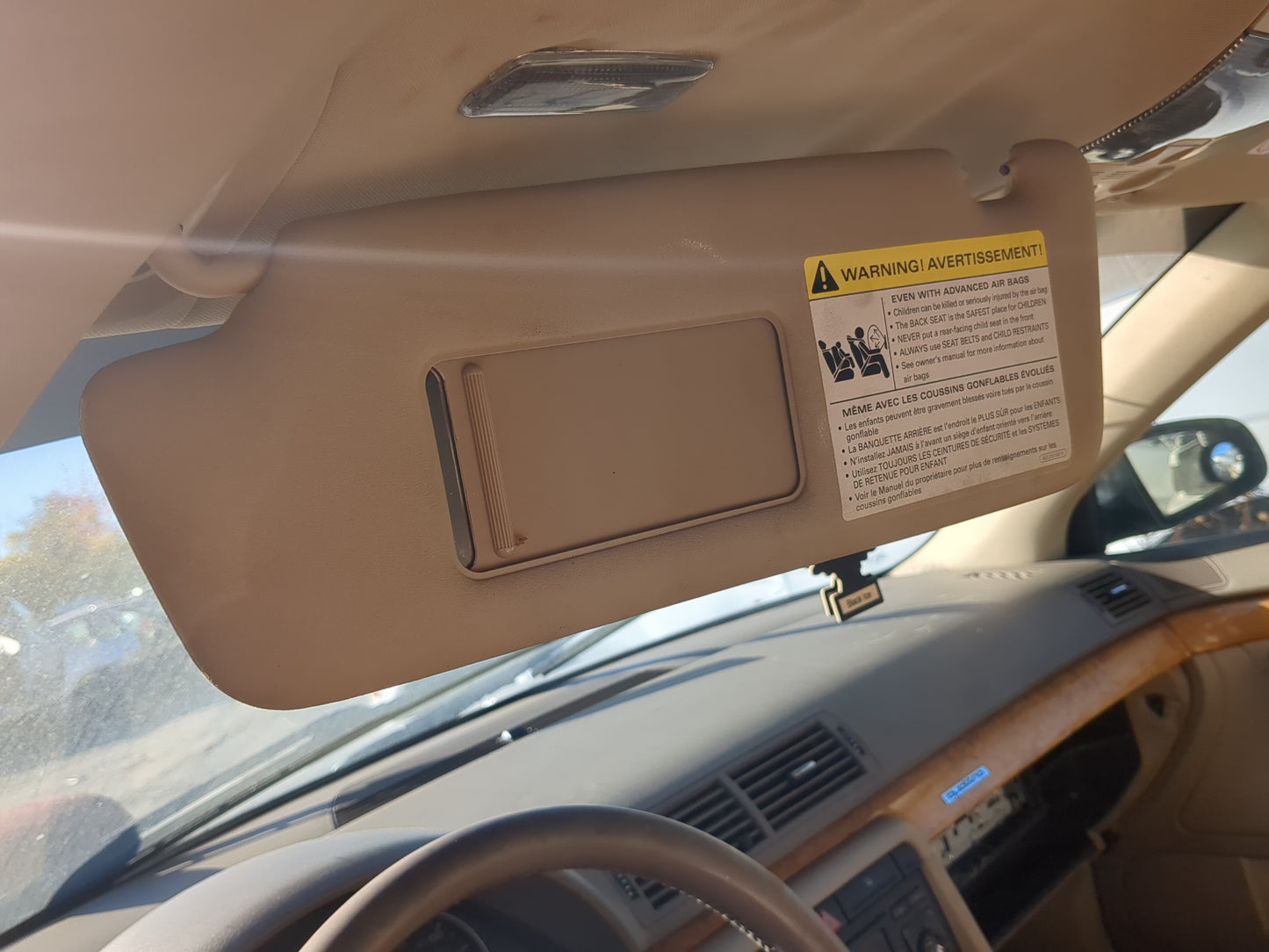 2002-2008 Audi A4 Quattro Sun Visor Shade Replacement Driver Left Mirror Fits Fits 2002 2003 2004 2005 2006 2007 2008 OEM Us