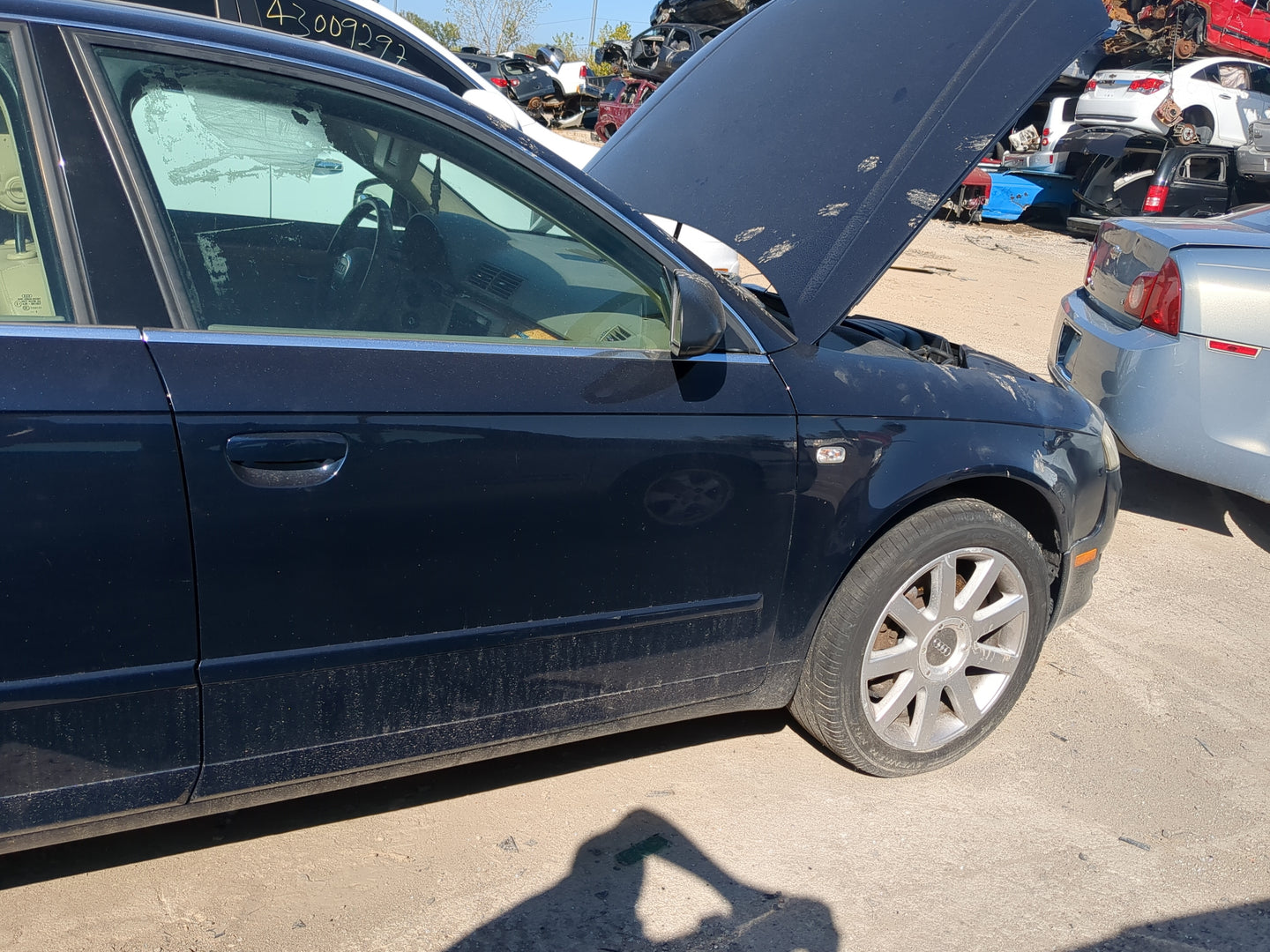 2005-2008 Audi A4 Quattro Passenger Front Door Oem - Oemusedautoparts1.com