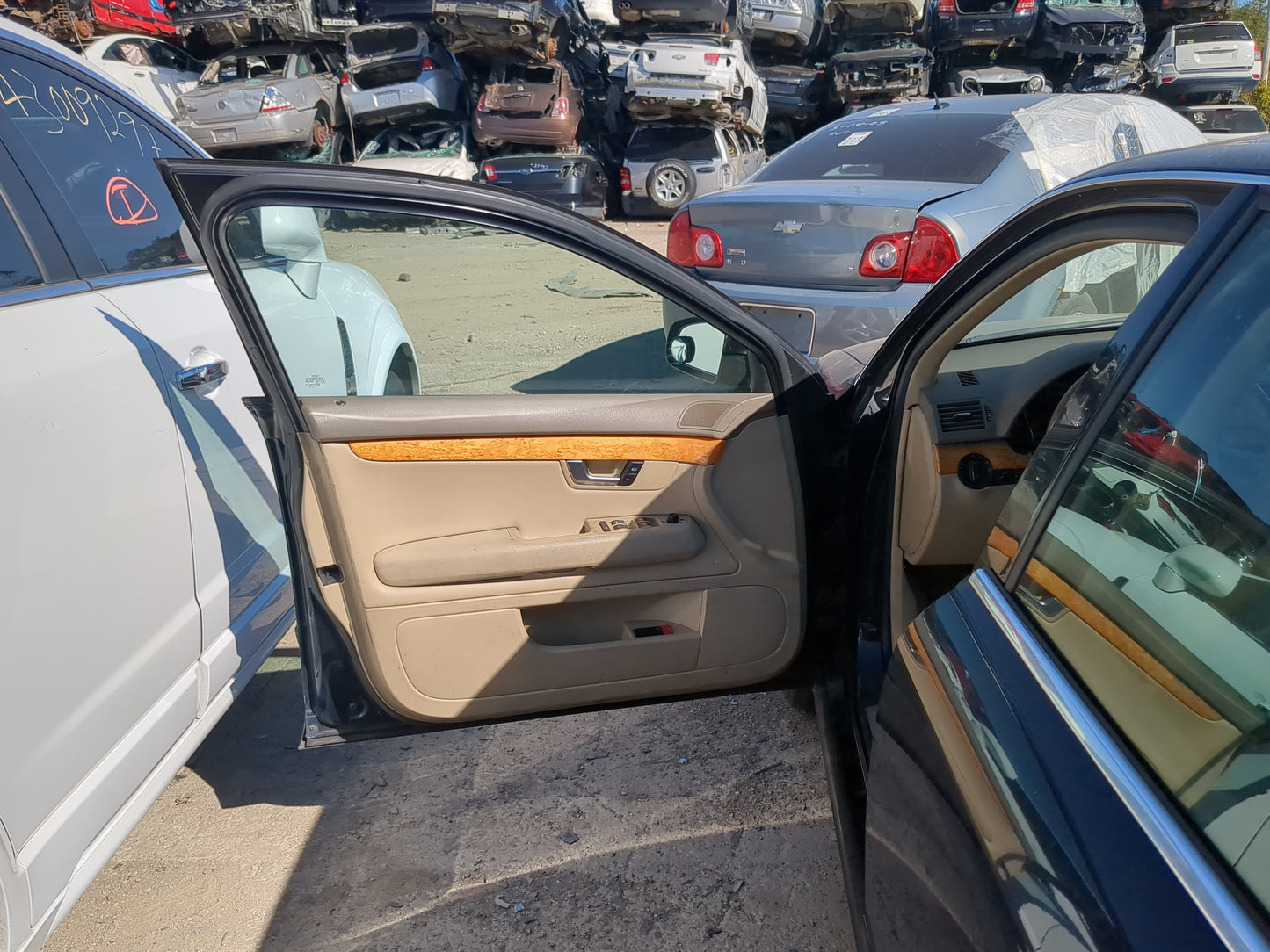 2005-2008 Audi A4 Quattro Driver Front Door Oem - Oemusedautoparts1.com