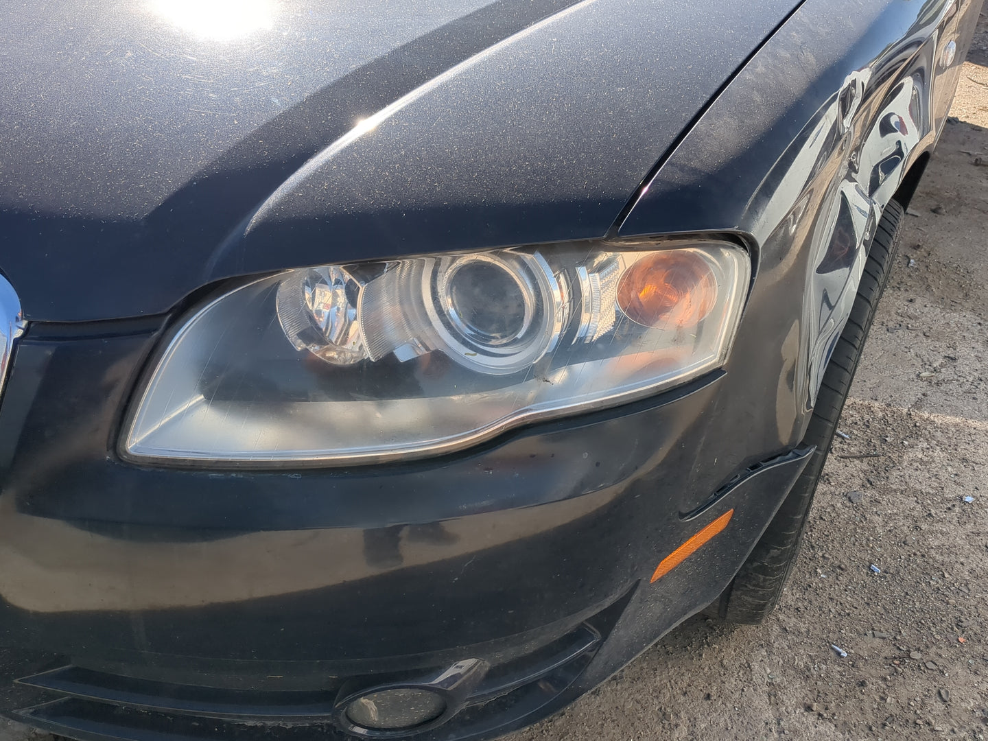 2005-2009 Audi A4 Quattro Driver Left Oem Head Light Headlight Lamp - Oemusedautoparts1.com