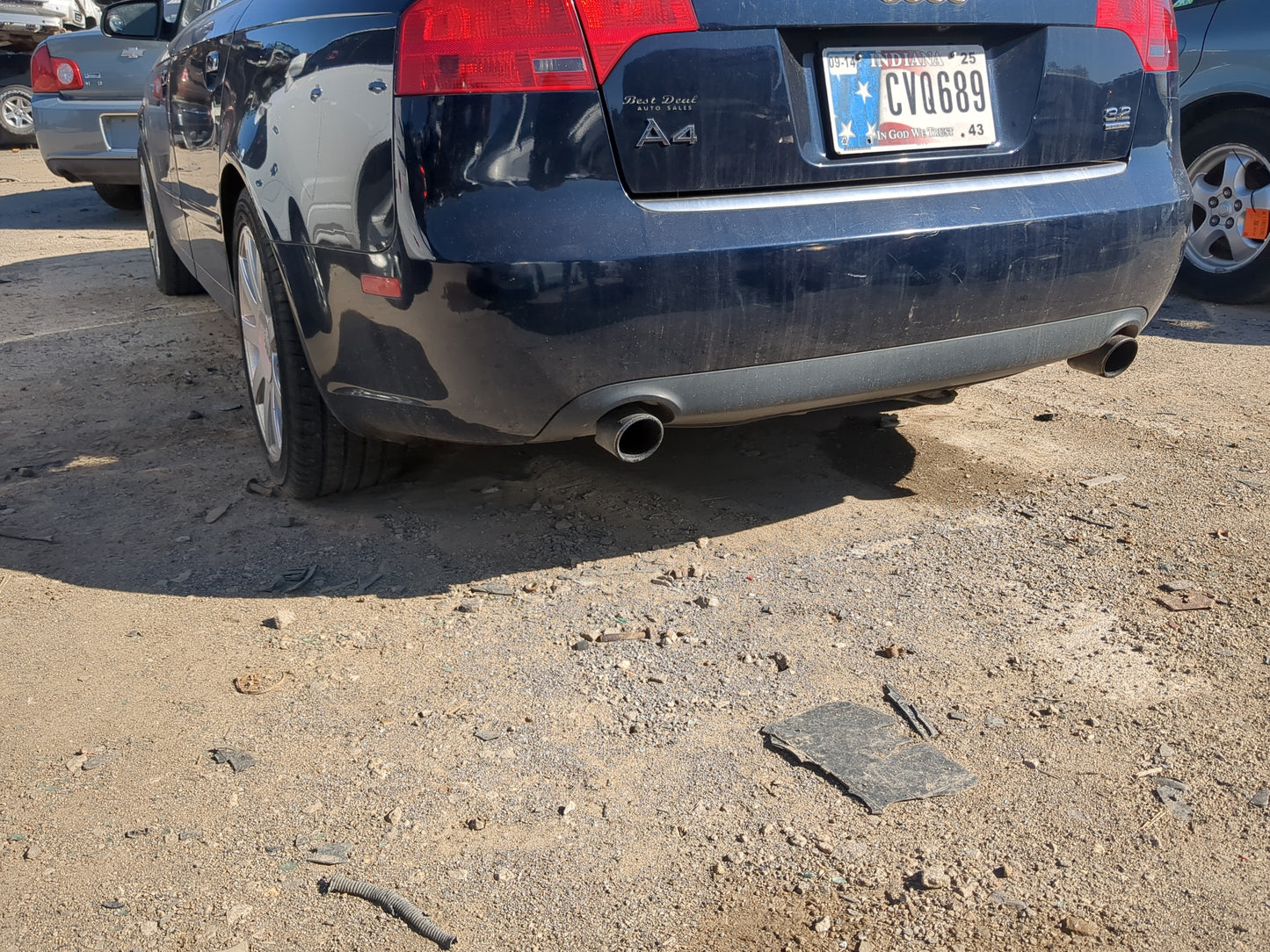 2005-2008 Audi A4 Quattro Rear Bumper Assembly Oem - Oemusedautoparts1.com