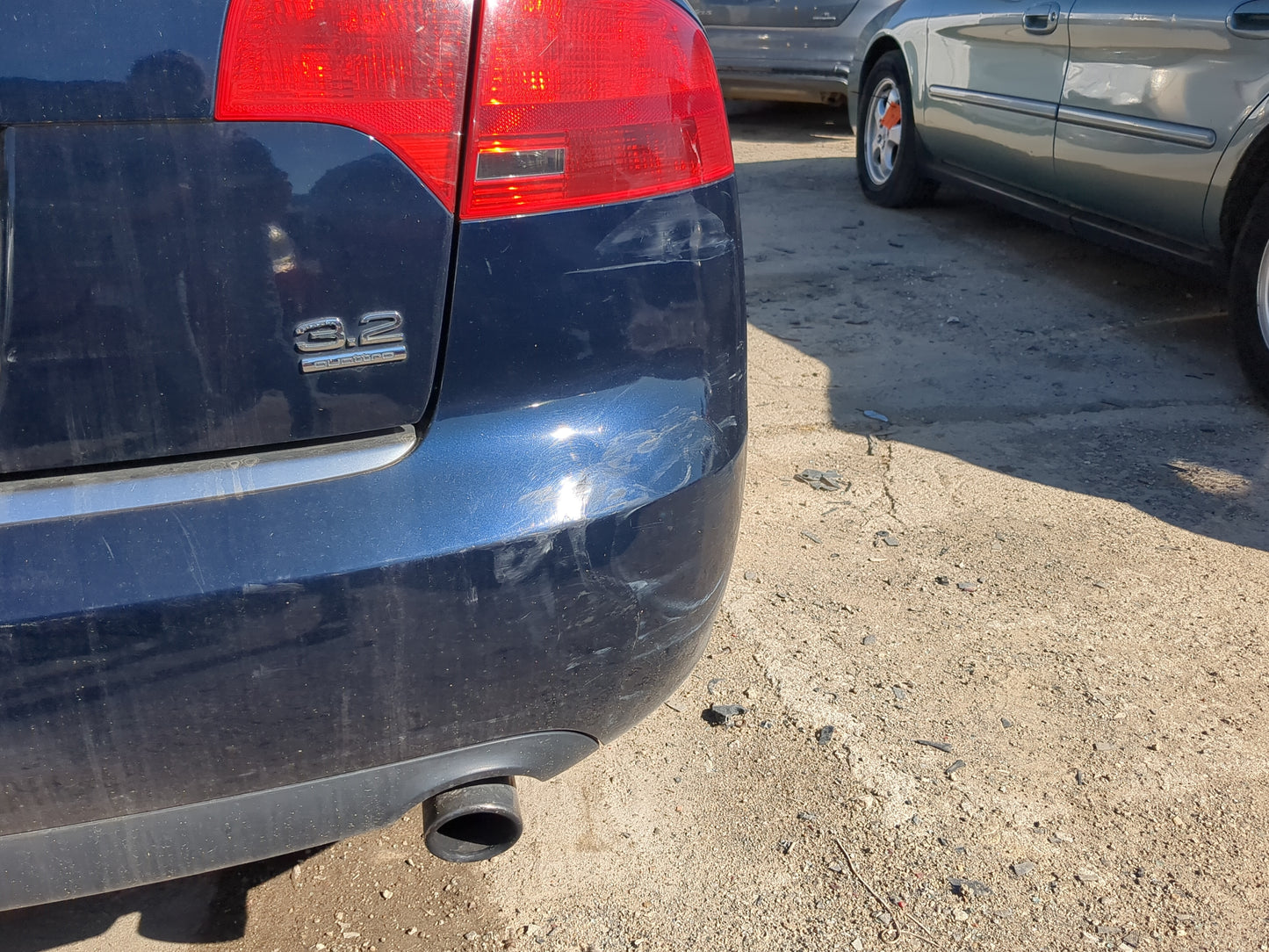 2005-2008 Audi A4 Quattro Rear Bumper Assembly Oem - Oemusedautoparts1.com
