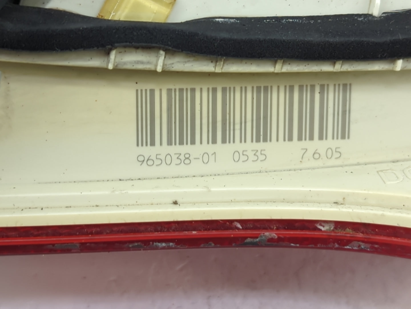 2005-2008 Audi A4 Quattro Driver Left Side Deck Lid Mounted Tail Light - Oemusedautoparts1.com