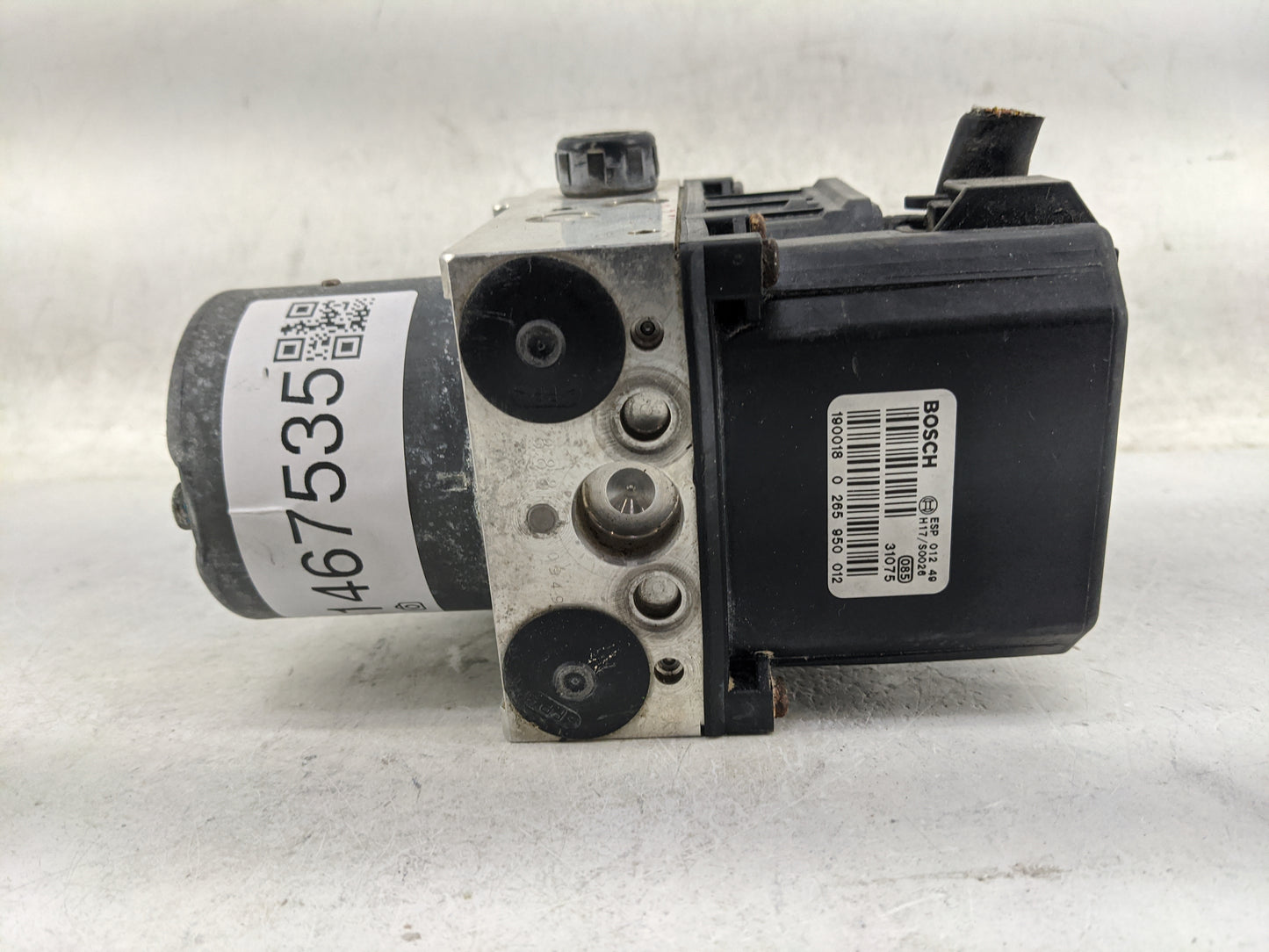 2006 Audi A4 Quattro ABS Pump Control Module Replacement P/N:8E0614517A 0265225045, 0265950012 Fits OEM Used Auto Parts - Oe