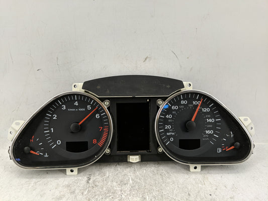 2005-2008 Audi A6 Instrument Cluster Speedometer Gauges P/N:5550007301 Fits Fits 2005 2006 2007 2008 OEM Used Auto Parts - O