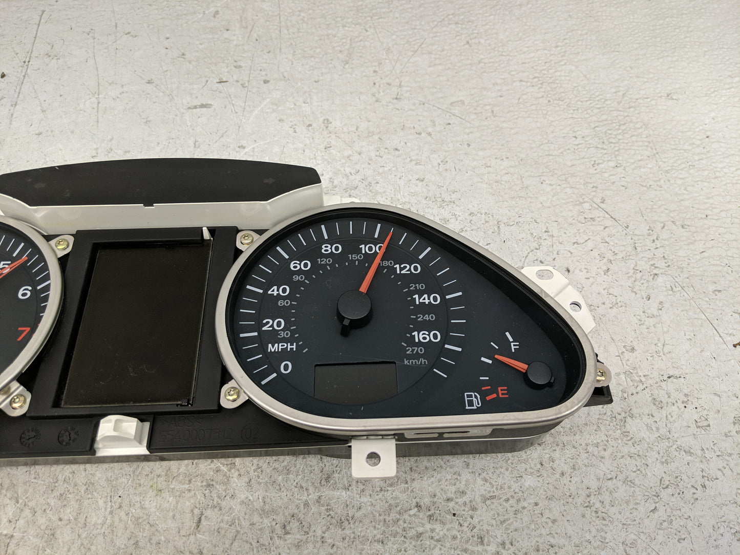 2005-2008 Audi A6 Instrument Cluster Speedometer Gauges P/N:4F0 920 950 M Fits Fits 2005 2006 2007 2008 OEM Used Auto Parts 