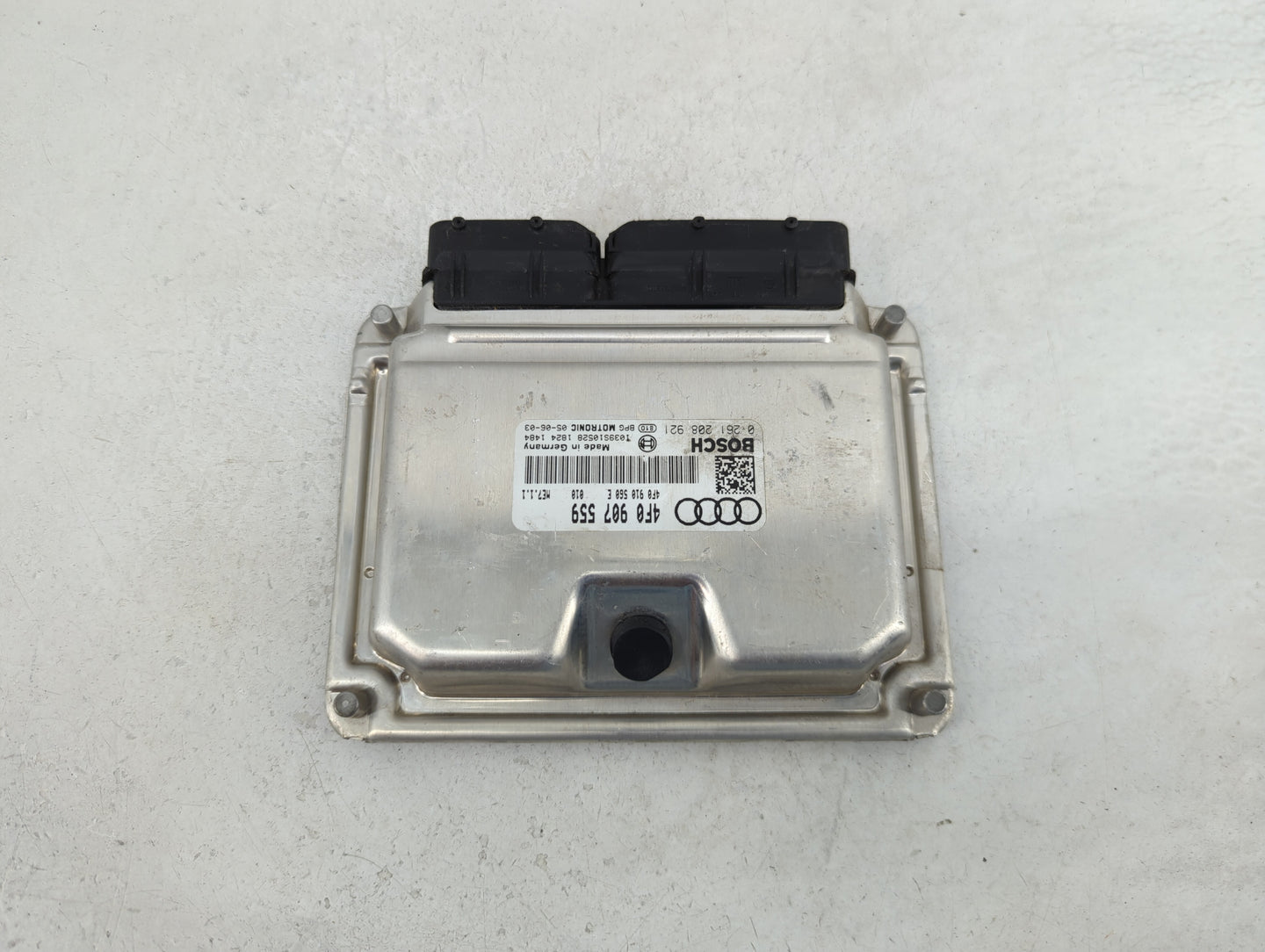 2006 Audi A6 PCM Engine Control Computer ECU ECM PCU OEM P/N:4F0907559 4F0910560E, 0261208921 Fits OEM Used Auto Parts - Oem