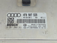 2006 Audi A6 PCM Engine Control Computer ECU ECM PCU OEM P/N:4F0907559 4F0910560E, 0261208921 Fits OEM Used Auto Parts - Oem