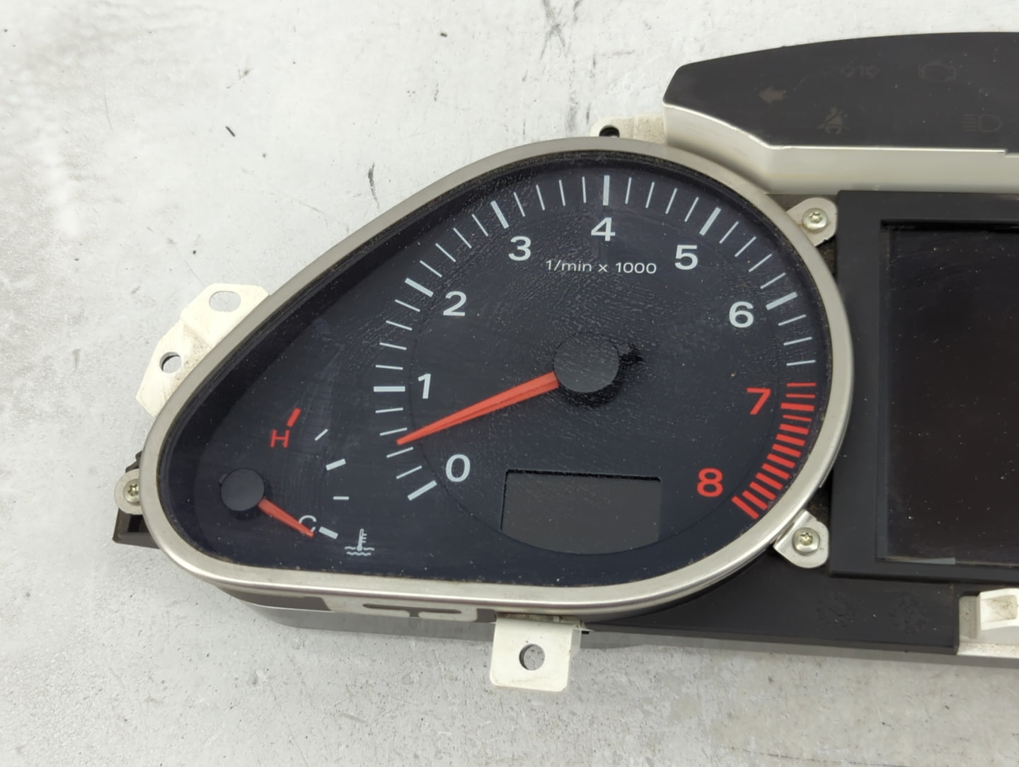 2005-2008 Audi A6 Instrument Cluster Speedometer Gauges P/N:5550007301 Miles: Fits Fits 2005 2006 2007 2008 OEM Used Auto Pa