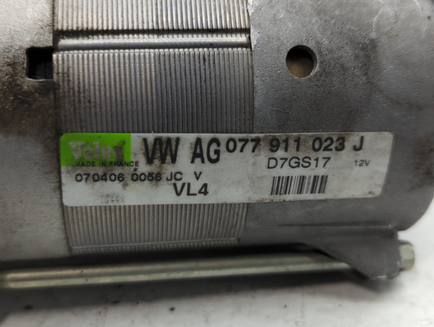 2003-2008 Audi A8 Car Starter Motor Solenoid OEM P/N:077 911 023 J Fits Fits 2003 2004 2005 2006 2007 2008 OEM Used Auto Par