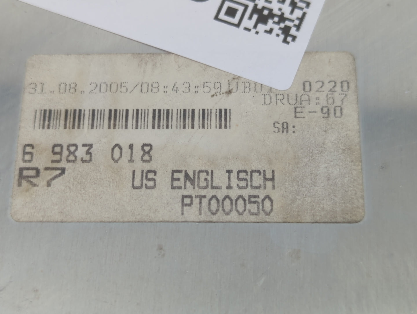 2001-2005 Bmw 325i Climate Control Module Temperature AC/Heater Replacement P/N:6 983 018 Fits Fits 2001 2002 2003 2004 2005