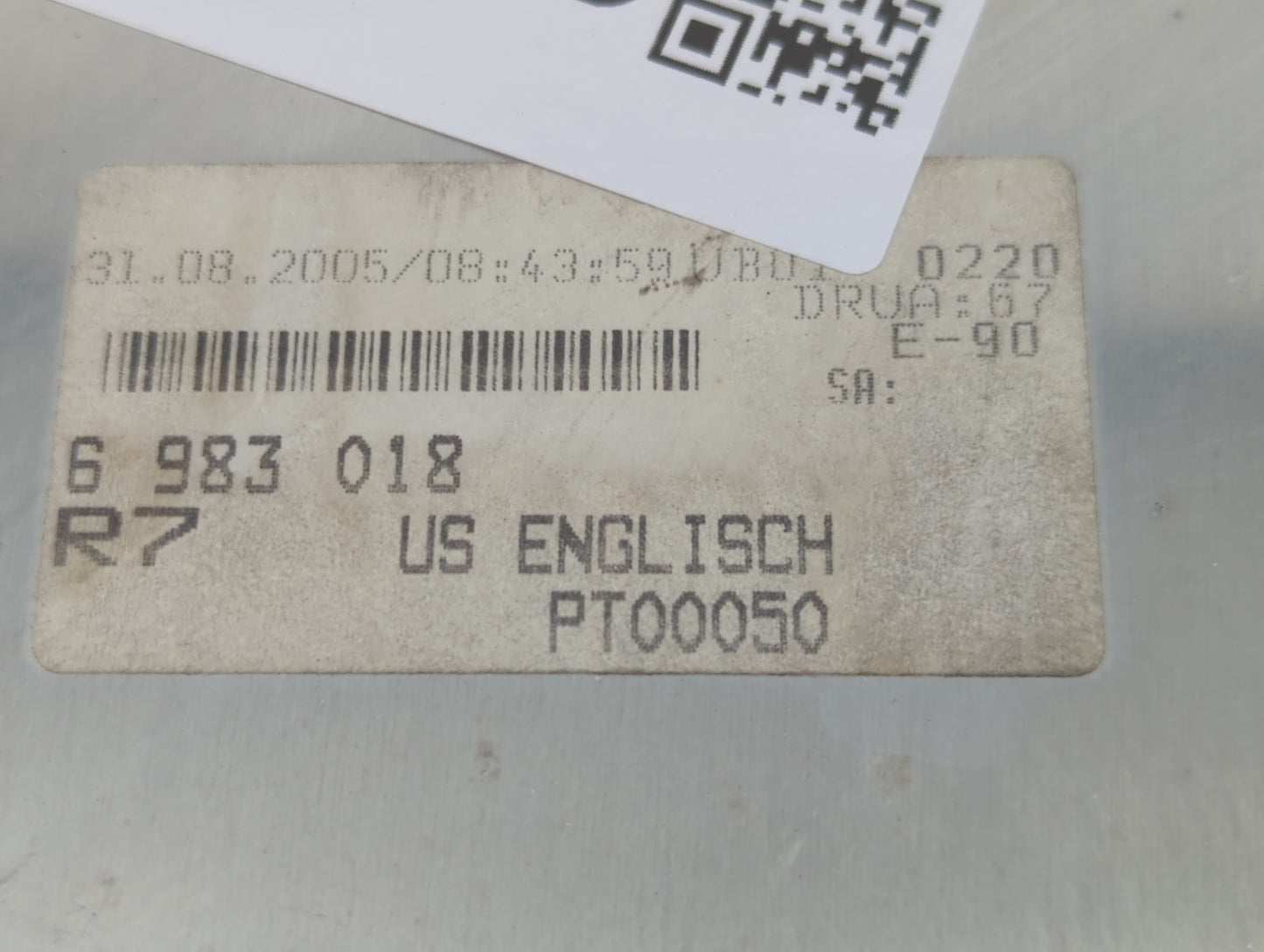 2001-2005 Bmw 325i Climate Control Module Temperature AC/Heater Replacement P/N:6 983 018 Fits Fits 2001 2002 2003 2004 2005