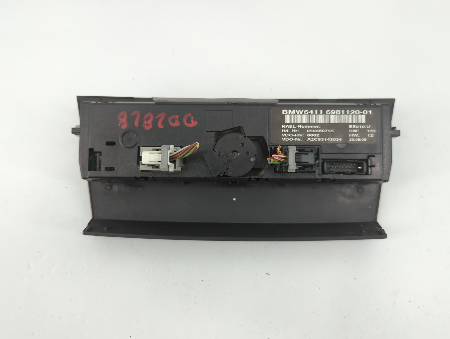 2001-2005 Bmw 325i Climate Control Module Temperature AC/Heater Replacement P/N:6411 6981120-01 Fits OEM Used Auto Parts - O