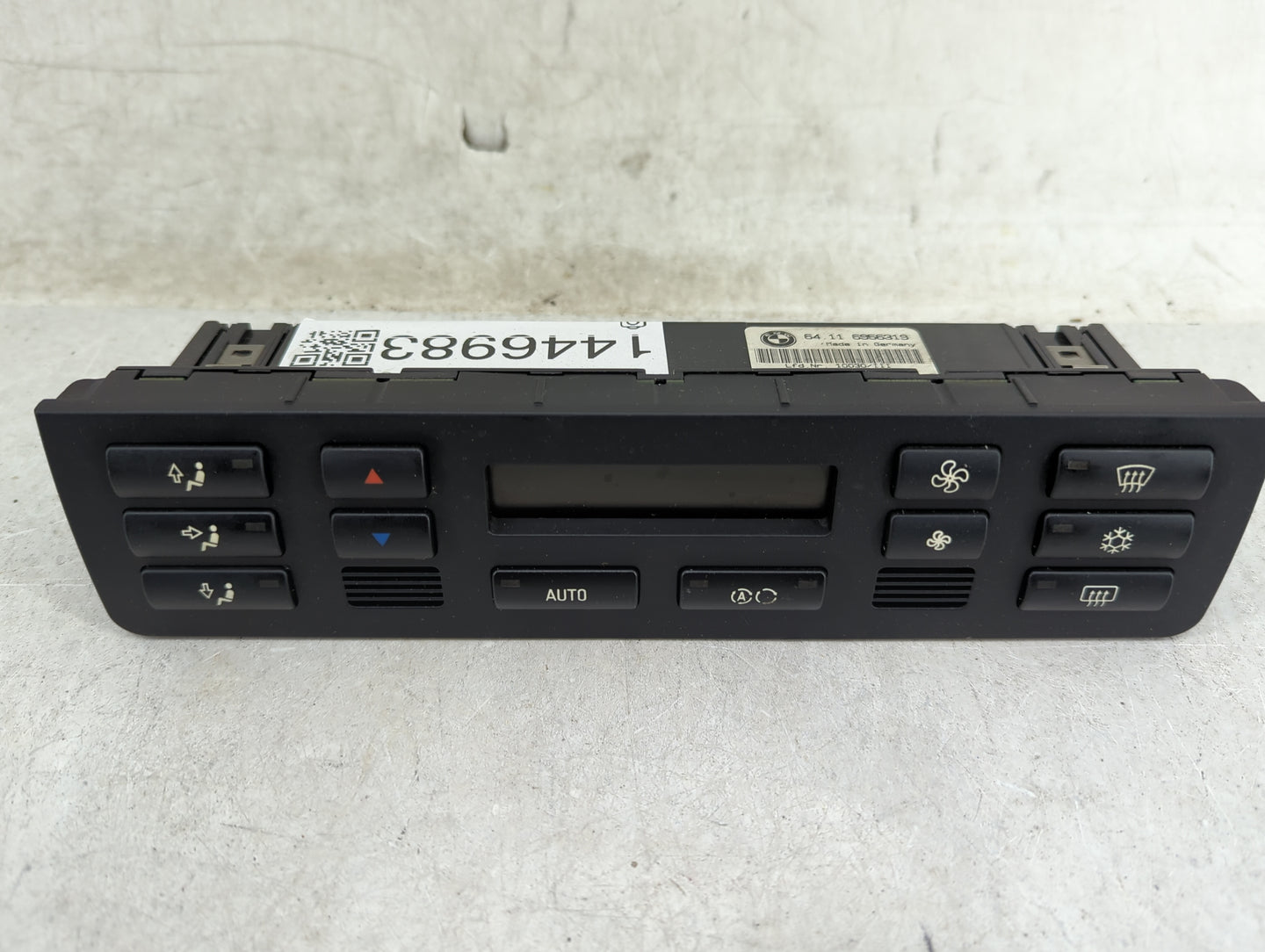 2006 Bmw 325i Climate Control Module Temperature AC/Heater Replacement P/N:64116956319 5HB00887819, EE669T Fits OEM Used Aut